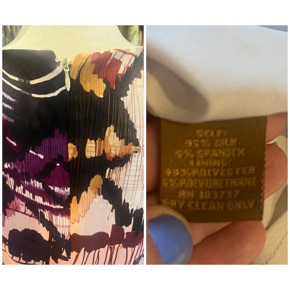 Abstract Patterned Dress - Picture 4 of 5